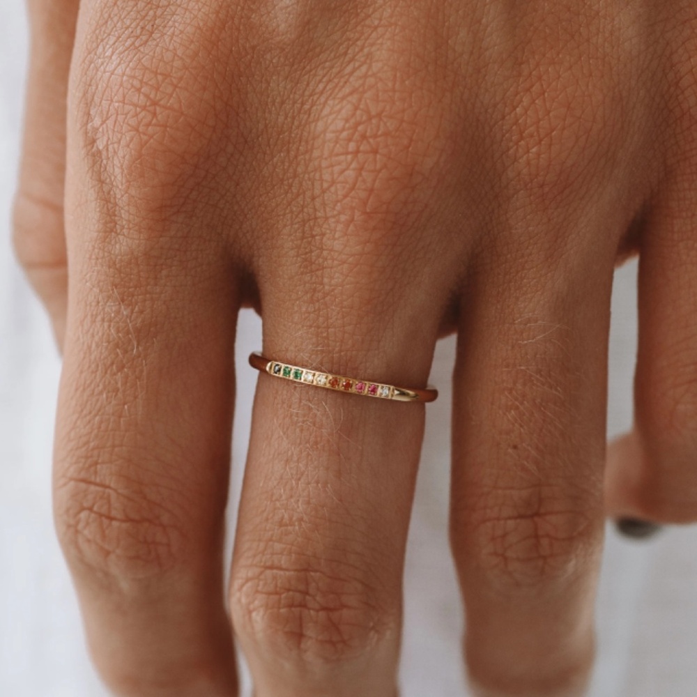 Atolea Golden Hour Ring Size 9